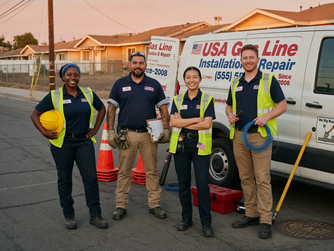 Gas Line Installation company in Berne, IN